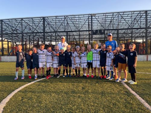 Юные футболисты Вороновского приняли участие в товарищеском матче