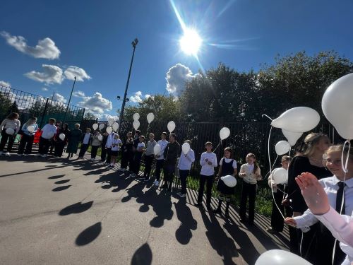 Активисты Молодежной палаты Вороновского приняли участие в акции «Ангелы Беслана»