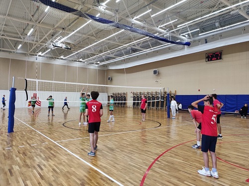 Воспитанники СК «Вороново» приняли участие в спартакиаде по волейболу