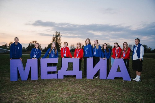 Кадет школы №2073 побывал на Всероссийском форуме «МедиаЛаборатория»