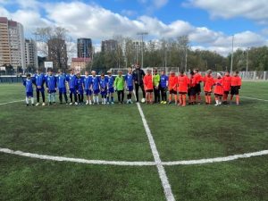 Футбольная команда Вороновского приняла участие в Кубке префекта
