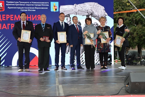 Активных жителей Вороновского поблагодарили за вклад в развитие поселения