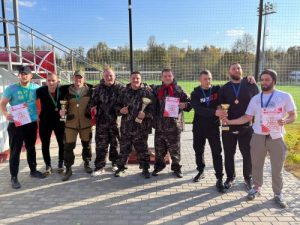 Жители Вороновского стали победителями Открытого турнира по пейнтболу