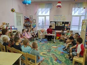 Библиотекари ДК «Дружба» провели мероприятие в детском саду