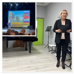 Преподавателя Вороновской школы искусств наградили за участие в проведении окружного Форума «Шестая часть Земли»