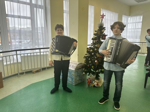 Воспитанники Вороновской ДШИ приняли участие в Рождественском концерте