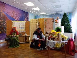 Театрализованное представление прошло в детском саду «Радуга»