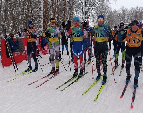 Команда  СК «Вороново» приняла участие в Чемпионате по лыжным гонкам