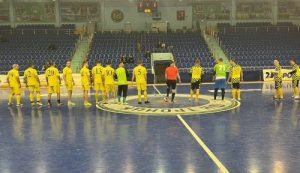 Вороновцы приняли участие в матче по мини-футболу