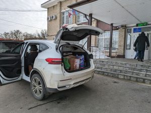 В Вороновском завершился очередной этап сбора гуманитарной помощи