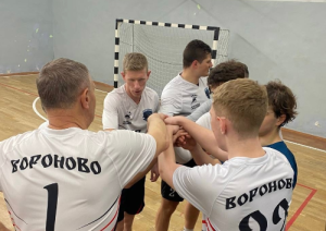 Команда СК «Вороново» по волейболу встретилась с представителями СК «Заря»