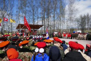 Представители Вороновского поселения приняли участие в мероприятии по открытию «Вахты Памяти-2024»