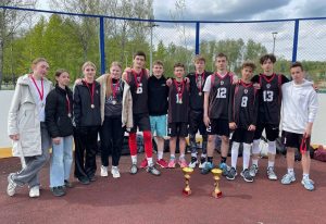 Баскетболисты Вороновского приняли участие в соревнованиях