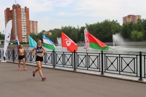 Международные соревнования по спортивной ходьбе прошли в Вороновском