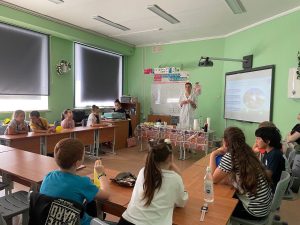 Сотрудники школы №2073 провели день экологии для участников клуба «Галилео»