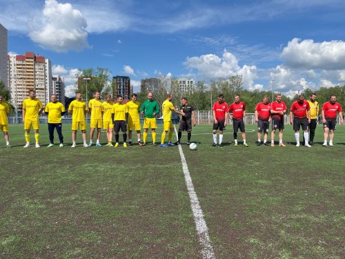 Футболисты Вороново провели матч в 1/4 финала Десеновской футбольной лиги