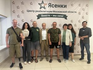 Представители фонда «Офицерская честь» посетили центр «Ясенки»