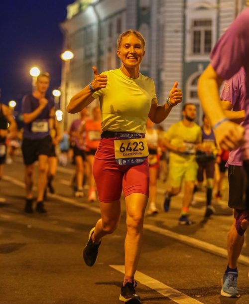 Общественный советник главы администрации Екатерина Чугунова приняла участие в марафоне «Белые ночи»